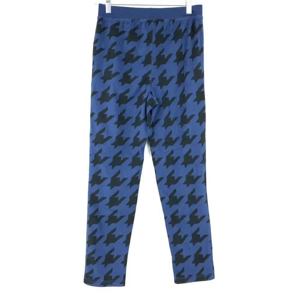 Gap Kids Pajama Pants Set Size 14 Red Fleece Blue Houndstooth Sleep Lounge